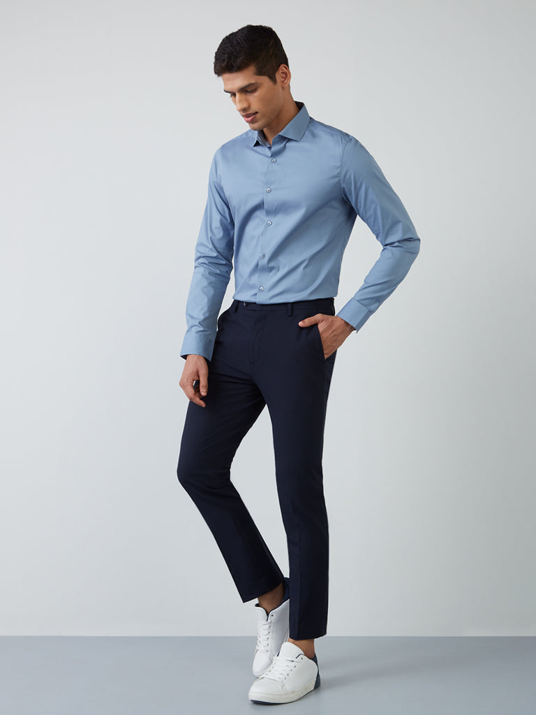 Cotton Black Men Formal Pants, Casual Wear, Flat Trousers at Rs 450 in  Bengaluru